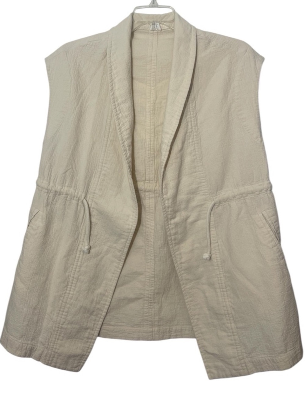 Mango
Mango Textured Open Sleeveless Vest Size M/L - Picture 2 of 7